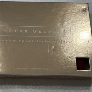 Velvet Premium Headache Pillow - Gold